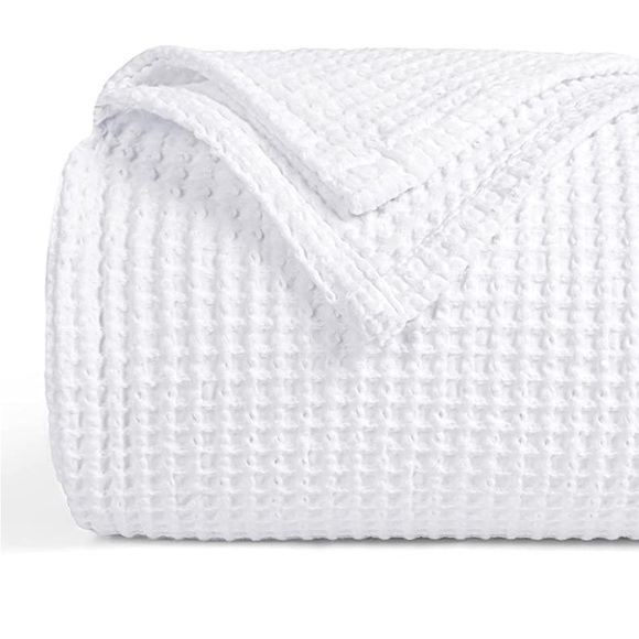 cape codd Bedding New 0 Cotton Blanket Queen Size Bed Waffle Weave